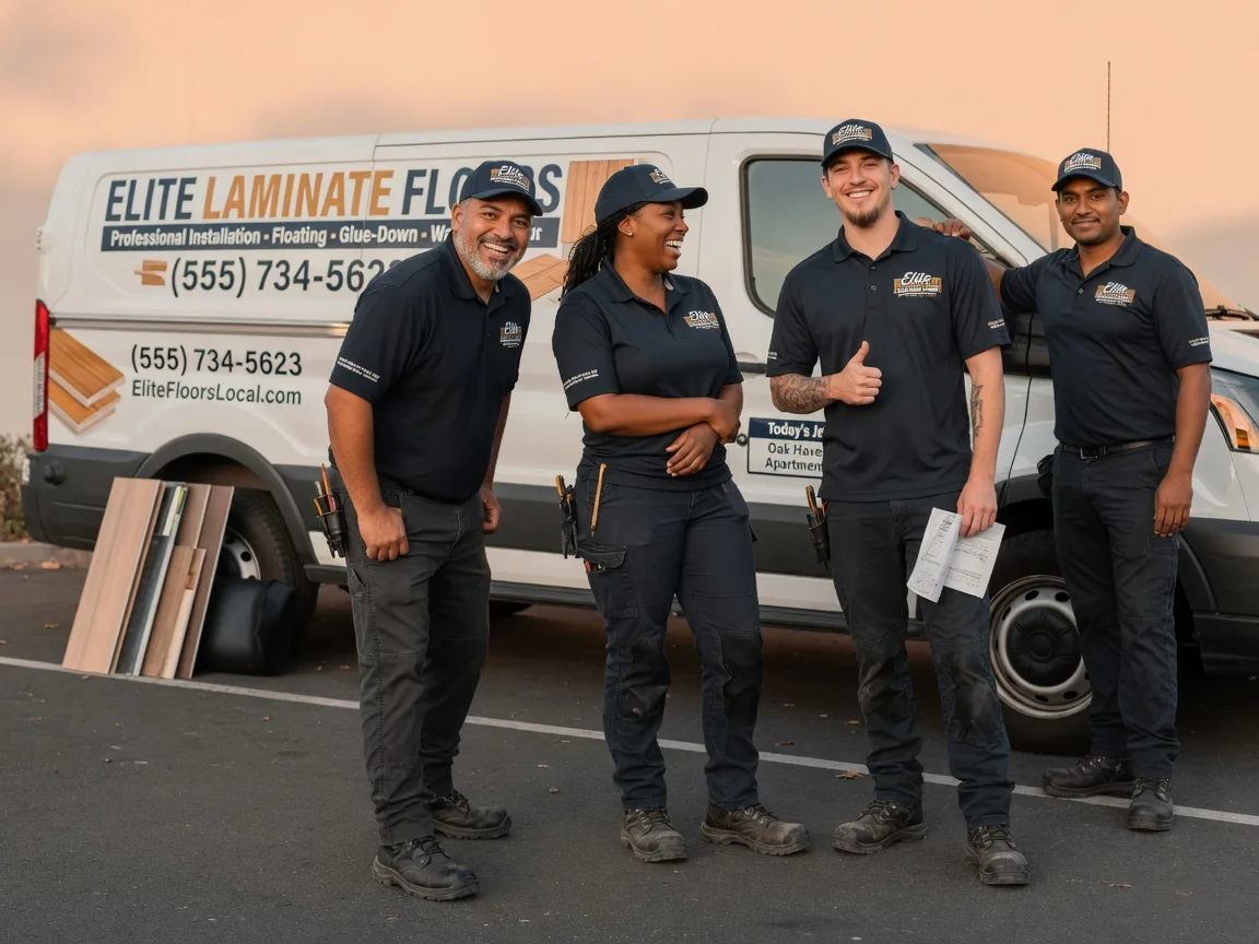 Laminate flooring installation company in Nichols, WI